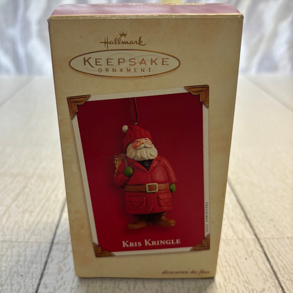 Vintage 2003 Hallmark Kris Kringle Christmas Ornament Keepsake